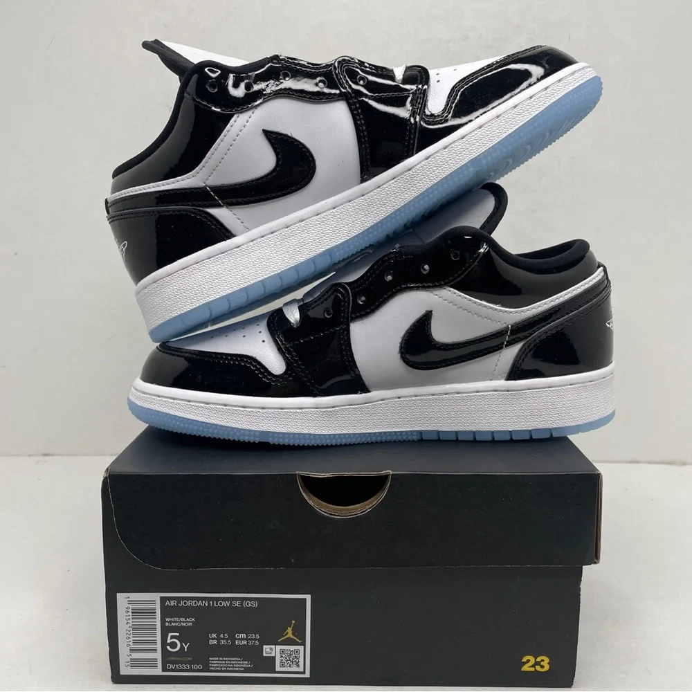 Nike Air Jordan 1 Retro Low GS “Concord/Space Jam” 2023 - Picture 3 of 4